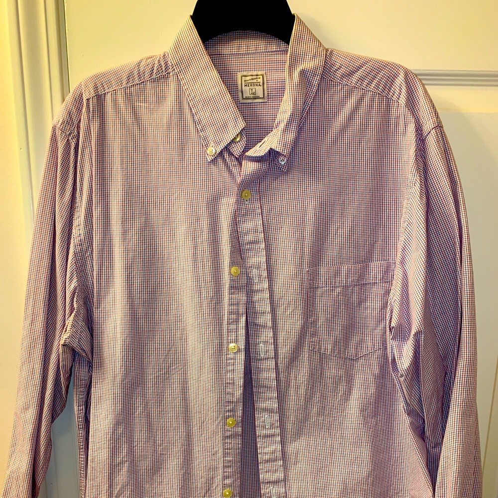 Medina men’s long sleeve button down